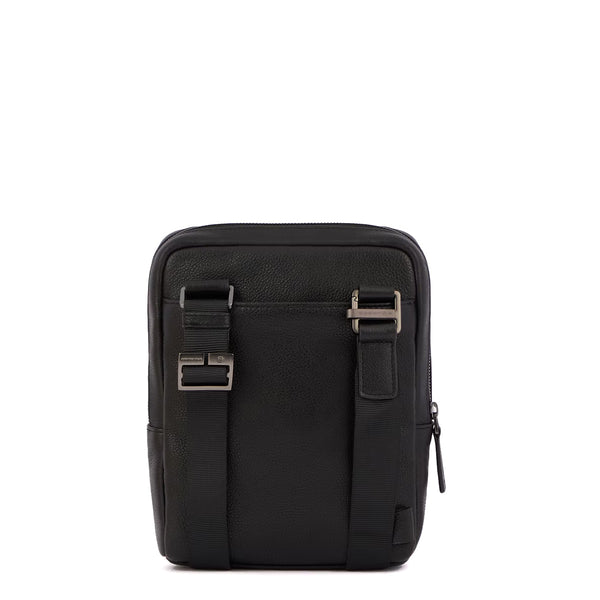 Piquadro - Paavo Crossbody bag with iPad��mini sleeve and RFID - CA3084S122 - NERO