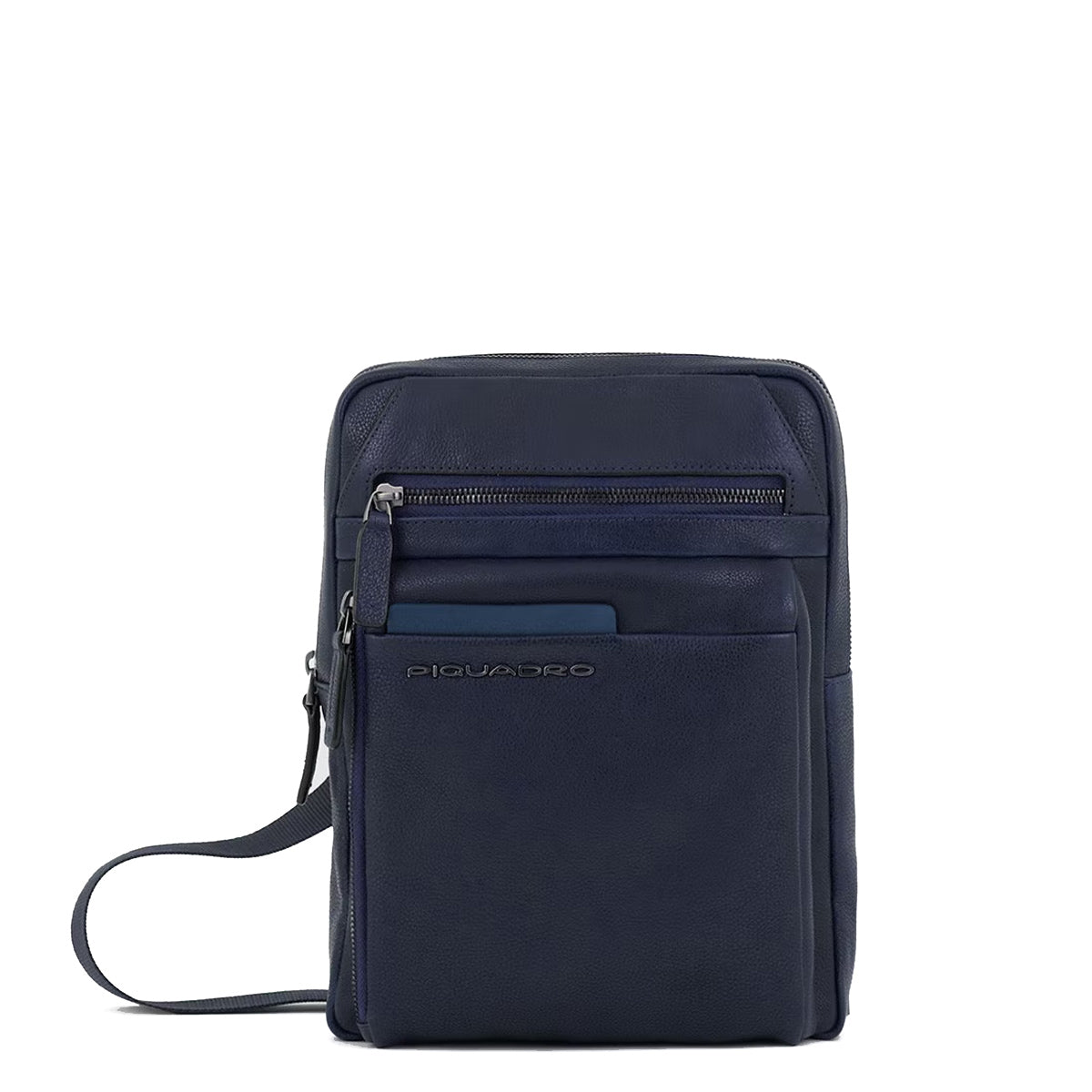 Piquadro - Paavo iPad�� Crossbody Bag with RFID - CA1816S122 - BLU