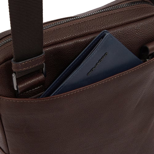 Piquadro - Paavo iPad�� Crossbody Bag with RFID - CA1816S122 - BLU