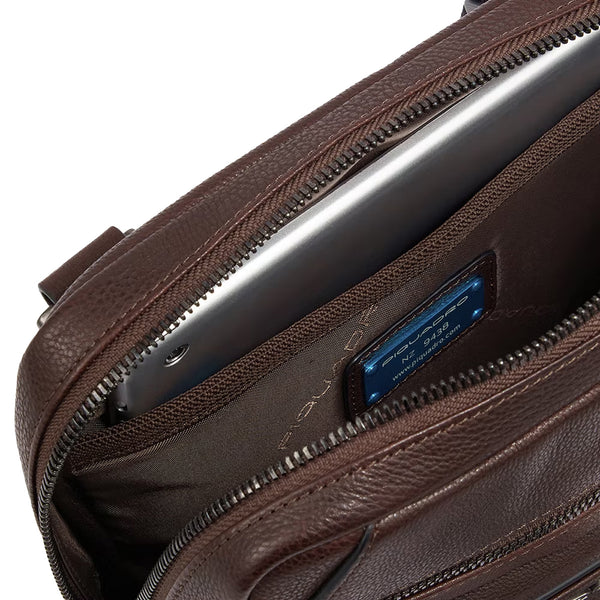 Piquadro - Paavo iPad�� Crossbody Bag with RFID - CA1816S122 - BLU