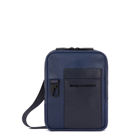 Piquadro - Borsello Piccolo RFID Porta iPad��Mini Finn - CA3084S123 - BLU