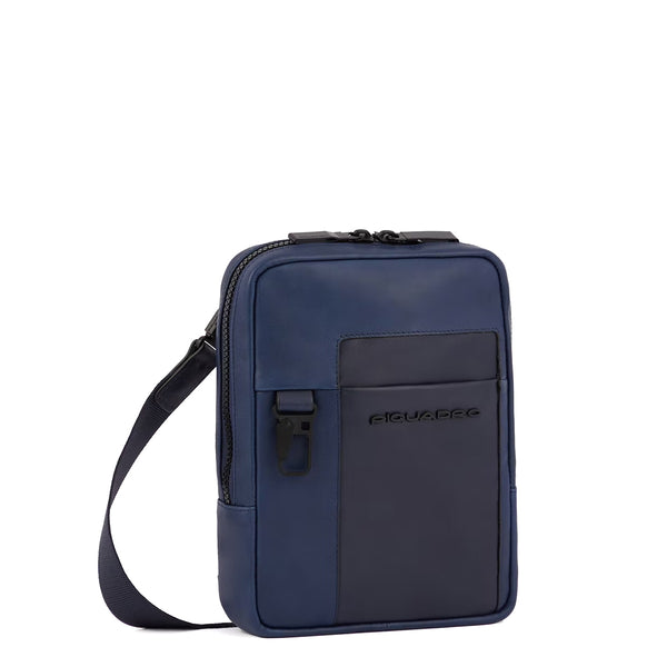Piquadro - Borsello Piccolo RFID Porta iPad��Mini Finn - CA3084S123 - BLU