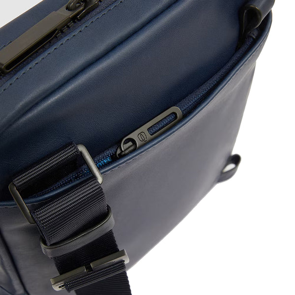 Piquadro - Borsello Piccolo RFID Porta iPad��Mini Finn - CA3084S123 - BLU