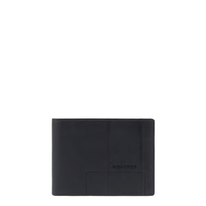 Piquadro - Portafoglio RFID con portamonete Finn - PU257S123R - NERO