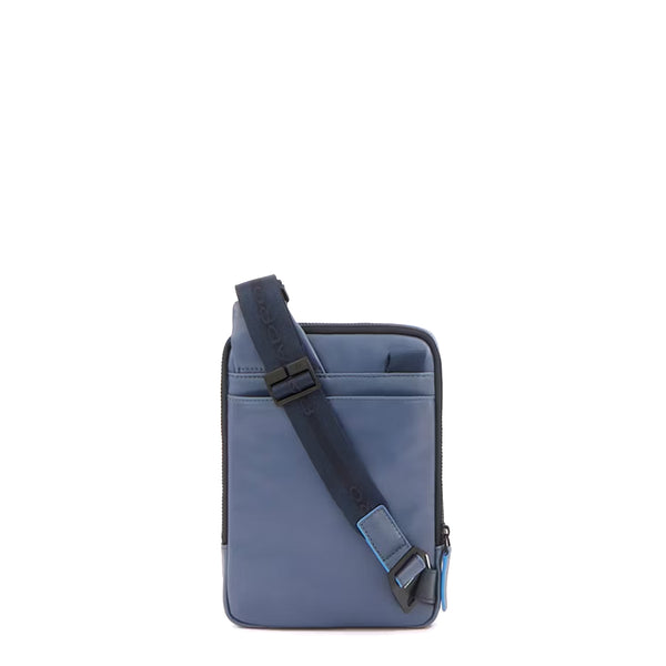 Piquadro - Borsello Piccolo Porta Tablet Blue Square - CA5944B2V - BLU/BLU