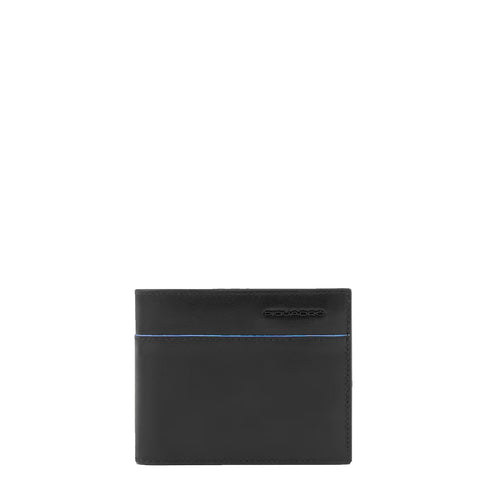 Piquadro - Portafoglio RFID con portamonete B2 Revamp - PU4188B2VR - NERO