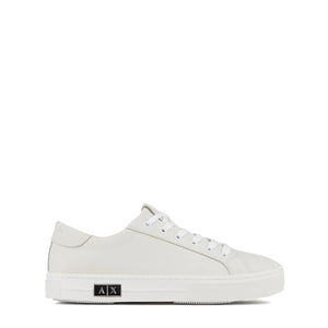 Armani Exchange - Sneakers in pelle White+White - XDX027XCC14 - WHITE+WHITE