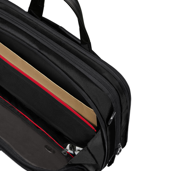 Samsonite - Pro-DLX 6 15.6 Laptop Briefcase - KM2004 - BLACK