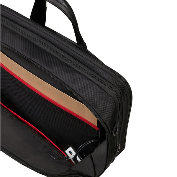 Samsonite - Pro-DLX 6 17.3 Laptop Briefcase - KM2005 - BLACK