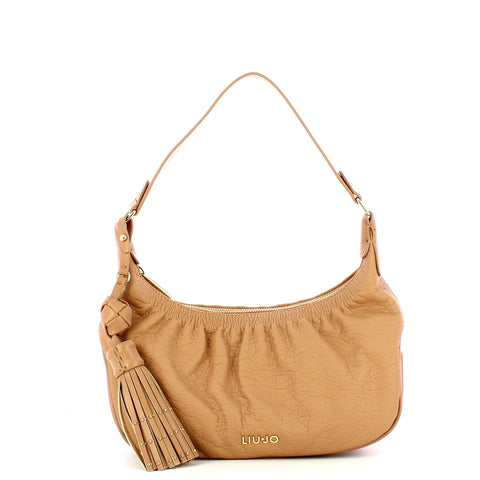 Liu Jo Liu jo - borsa a spalla con logo cammello - nf2023e0012 - camme | Italystation.com - Shop Now at italystation.com