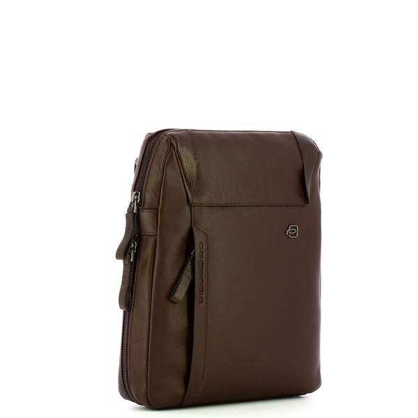 Piquadro - Borsello Porta Tablet Pan - OUTCA4306S94 - TESTA/DI/MORO