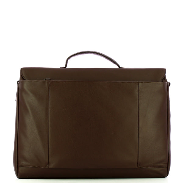 Piquadro - Cartella porta PC con patta Pan 15.0 - OUTCA4254S94 - TESTA/DI/MORO