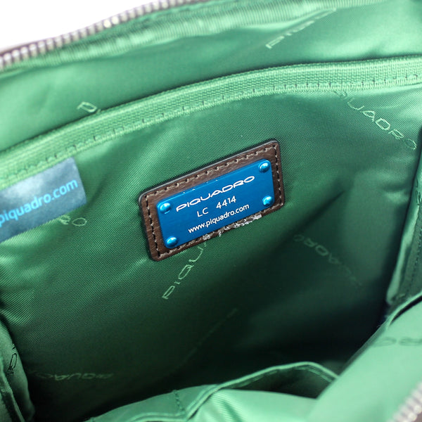 Piquadro - Borsello Piccolo Porta Tablet Pan - OUTCA4263S94 - TESTA/DI/MORO