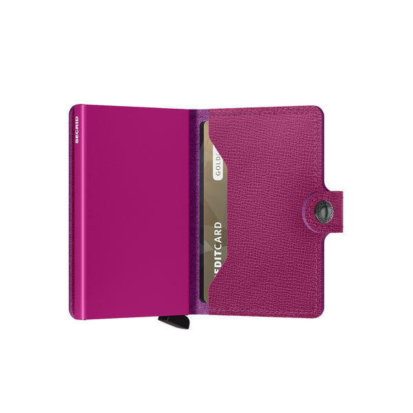 Secrid - Miniwallet Crisple RFID Fuchsia - MC-FUCHSIA - FUCHSIA