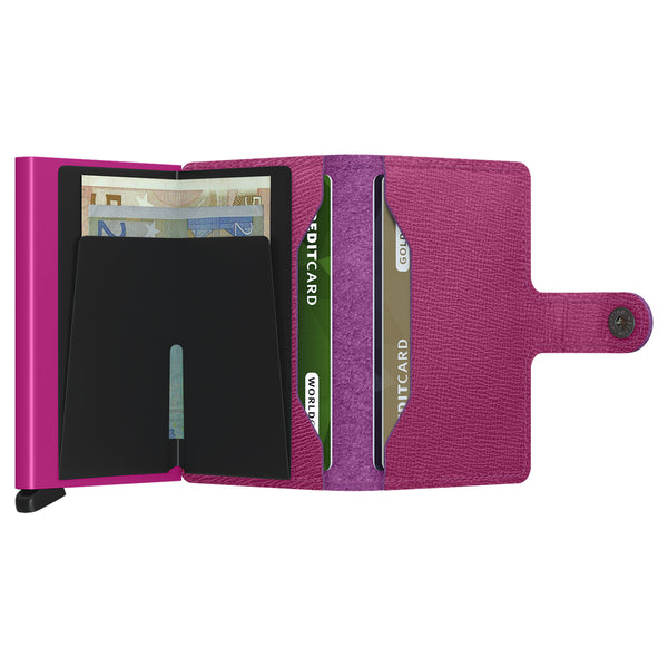 Secrid - Miniwallet Crisple RFID Fuchsia - MC-FUCHSIA - FUCHSIA