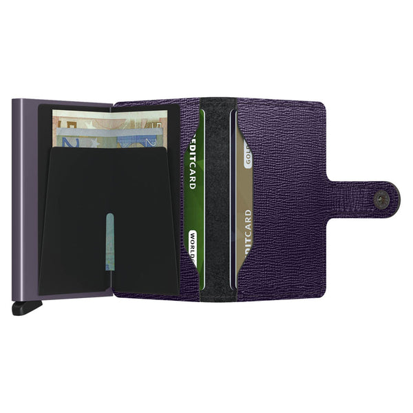 Secrid - Miniwallet Crisple RFID Purple - MC-PURPLE - PURPLE