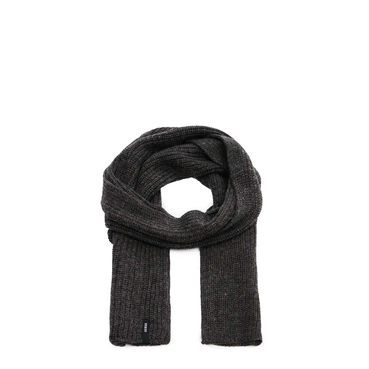 Guess - Sciarpa Knit Dark Grey Melange - AM9332POL03 - DARG/GREY/MELANGE