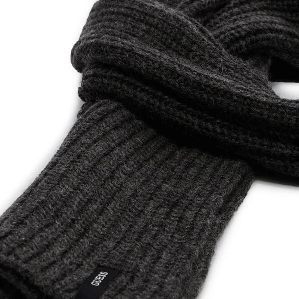 Guess - Sciarpa Knit Dark Grey Melange - AM9332POL03 - DARG/GREY/MELANGE