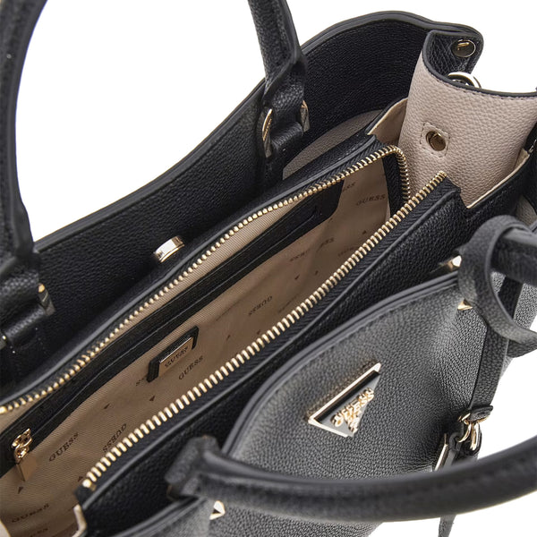 Guess - Meridian Black studded Handbag - HWBG8778060 - BLACK