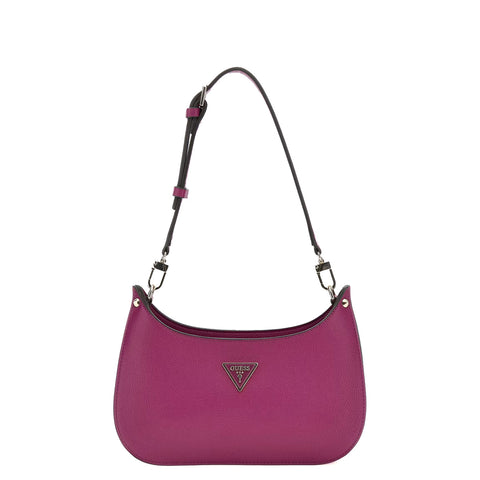 Guess - mini borsa a spalla meridian con borchie boysenberry - h | Italystation.com - Shop Now at italystation.com
