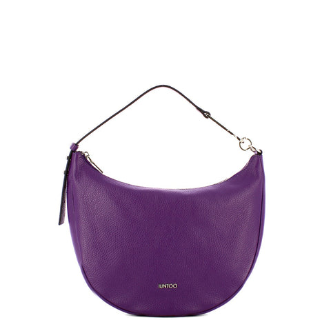 Iuntoo - new hobo bag piccola in pelle armonia viola - 168077 - | Italystation.com - Shop Now at italystation.com