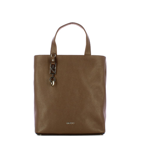 Iuntoo - shopper verticale grande armonia fango - 168079 - fang | Italystation.com - Shop Now at italystation.com