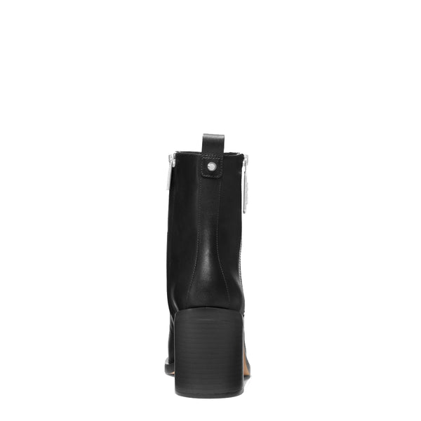Michael Kors - Regan Black leather Ankle Boot - 40F3RGME7L - BLACK