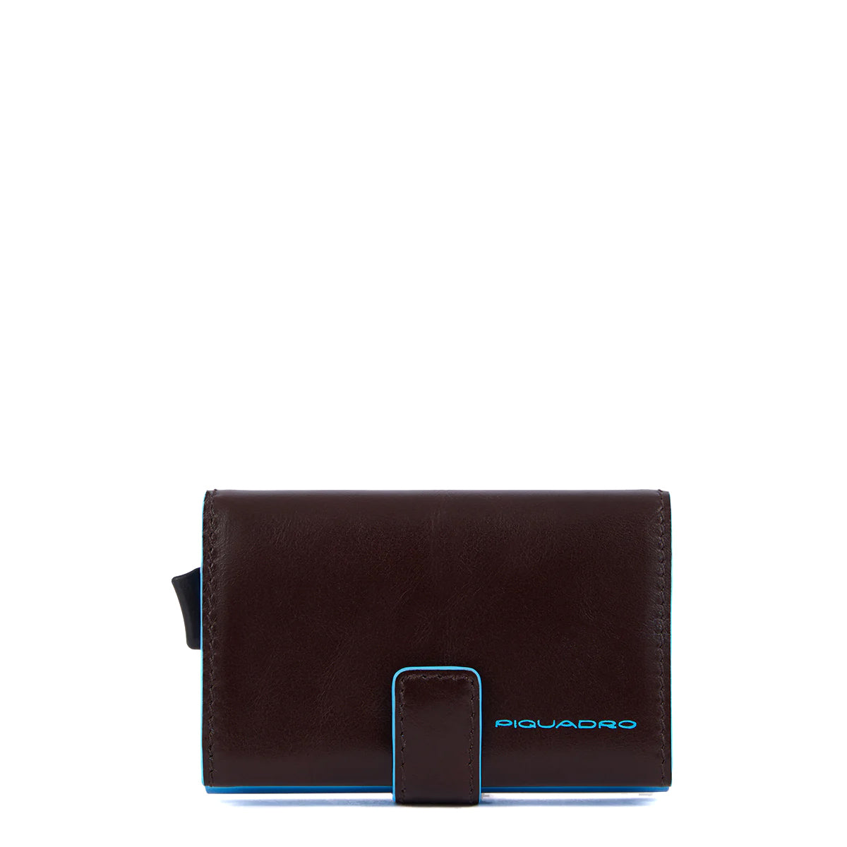 Piquadro - Porta carte di credito con Sliding System RFID Blue Square - PP5649B2BLR - MOGANO