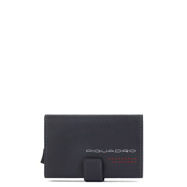 Piquadro - Porta carte di credito con Sliding System Urban - PP5649UB00R - GRIGIO/NERO