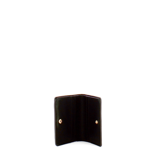 Borbonese - Portafoglio Small RFID in tela rivestita OP Naturale Nero - 920058AN0 - OP/NATURALE/NERO