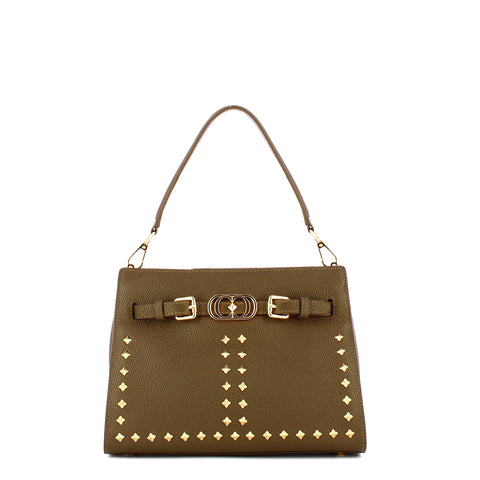 La Carrie La carrie - borsa a mano frivolous small mud - 132p-tz-500-t | Italystation.com - Shop Now at italystation.com