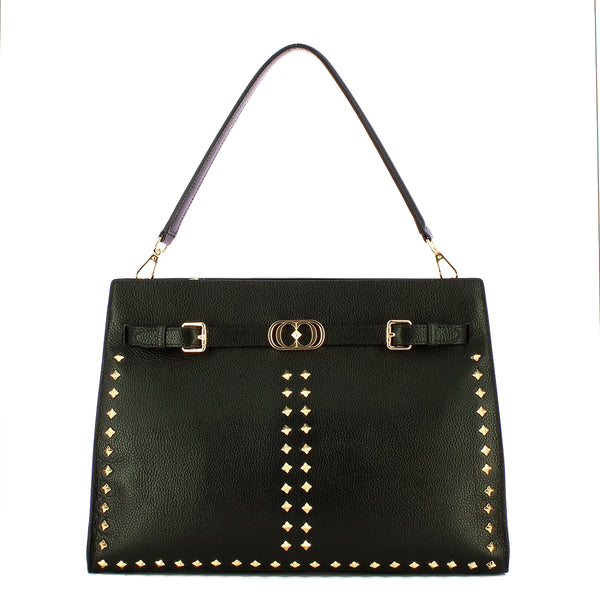 La Carrie - Borsa a spalla Frivolous Medium Black - 132P-TA-131-TBL - BLACK