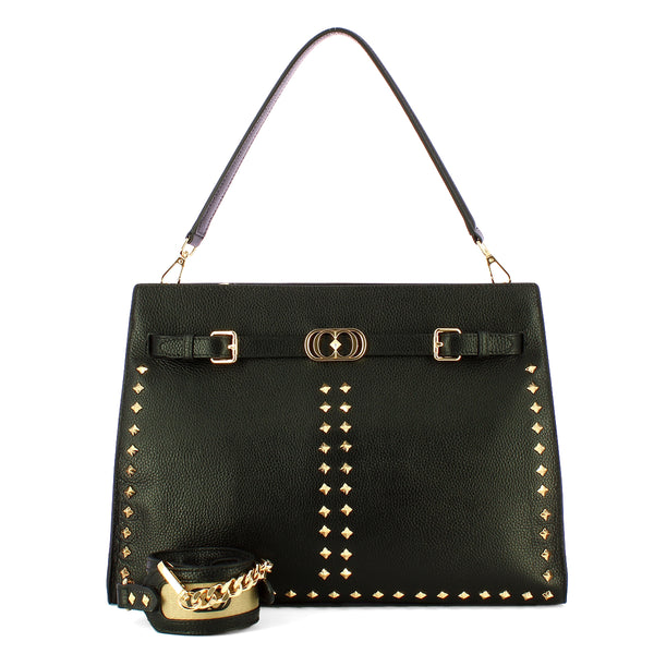 La Carrie - Borsa a spalla Frivolous Medium Black - 132P-TA-131-TBL - BLACK