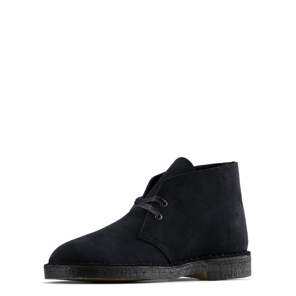 Clarks - Desert Navy Suede Boot - 26155571 - NAVY/SUEDE