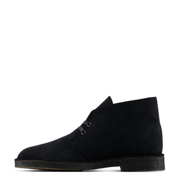 Clarks - Desert Navy Suede Boot - 26155571 - NAVY/SUEDE