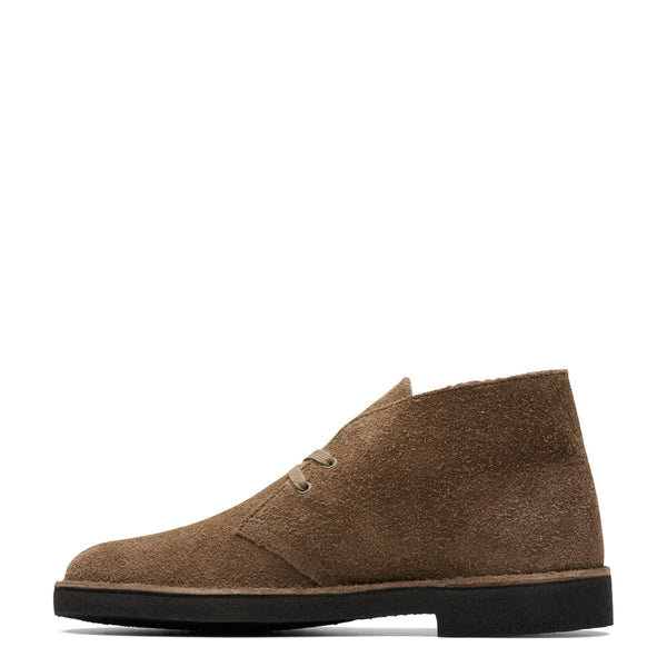 Clarks - Desert Dark Grey Suede Boot - 26174055 - DARK/GREY/SUEDE