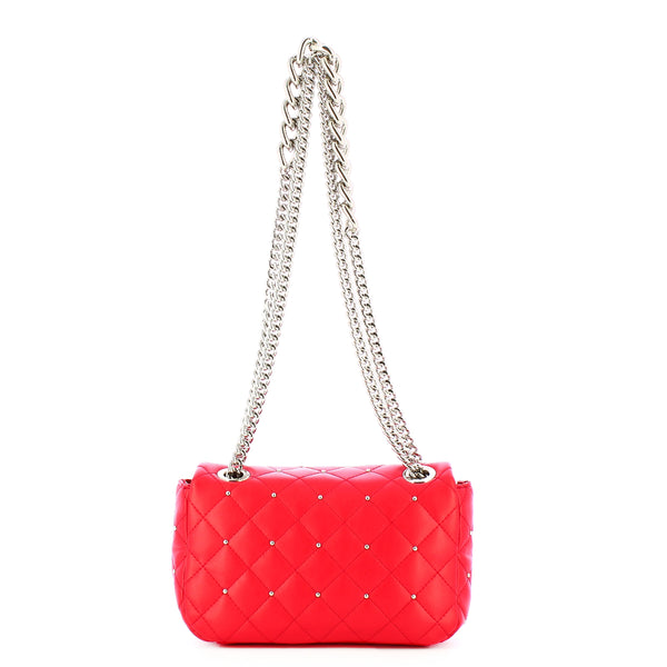 Versace Jeans Couture - Borsa a spalla trapuntata Scarlet - 75VA4BQ5ZS823 - SCARLET