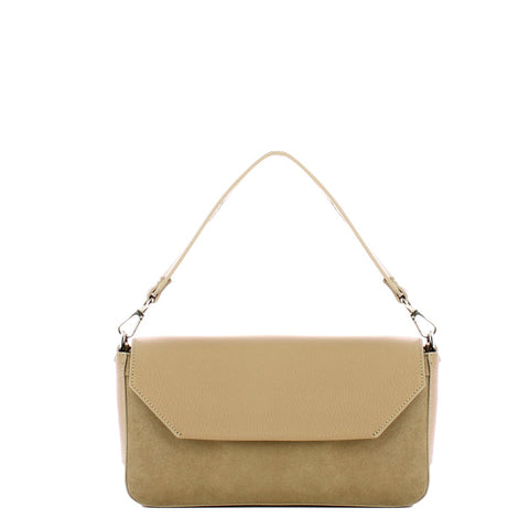 Iuntoo - sottospalla grande camoscio essenziale taupe - 116001  | Italystation.com - Shop Now at italystation.com