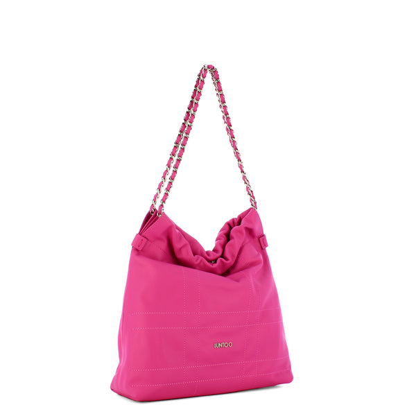 Iuntoo - borsa a spalla piccola magnetica fuxia - 114003 - fuxi | Italystation.com - Shop Now at italystation.com