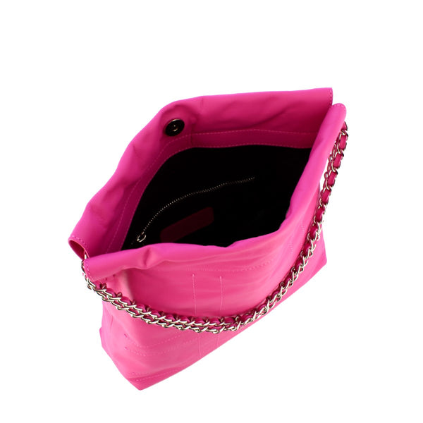 Iuntoo - borsa a spalla piccola magnetica fuxia - 114003 - fuxi | Italystation.com - Shop Now at italystation.com
