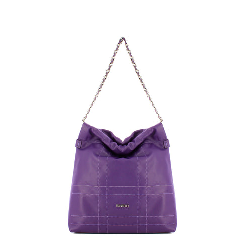 Iuntoo - borsa a spalla piccola magnetica viola - 114003 - viol | Italystation.com - Shop Now at italystation.com