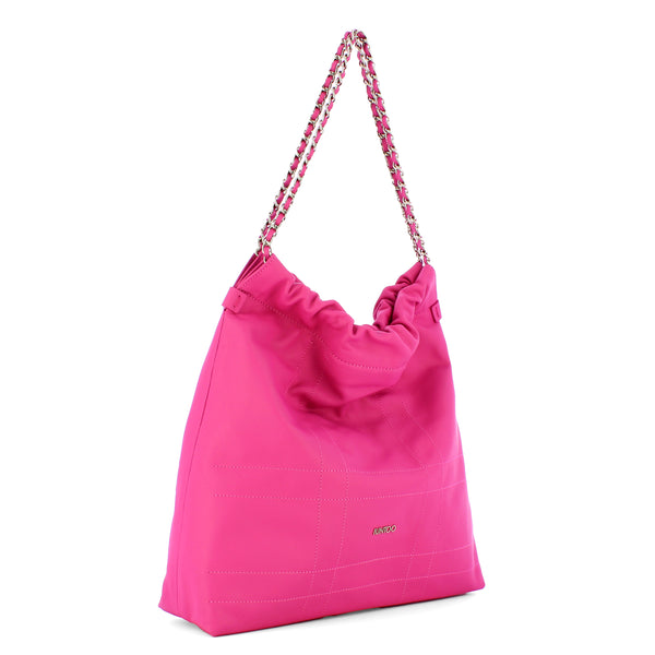 Iuntoo - borsa a spalla grande magnetica fuxia - 114001 - fuxia | Italystation.com - Shop Now at italystation.com