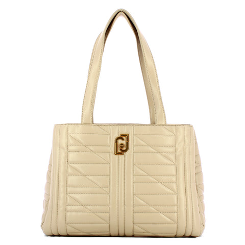 Liu Jo Liu jo - shopper ecosostenibile matelass�� taupe - af3120e0426  | Italystation.com - Shop Now at italystation.com