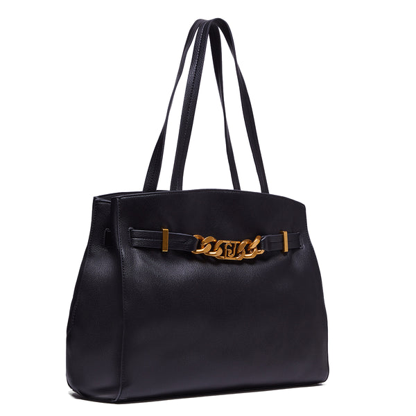 Liu Jo - Borsa a spalla con catena Black - AF3144E0027 - BLACK