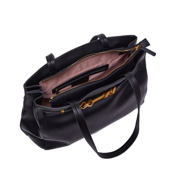 Liu Jo - Borsa a spalla con catena Black - AF3144E0027 - BLACK