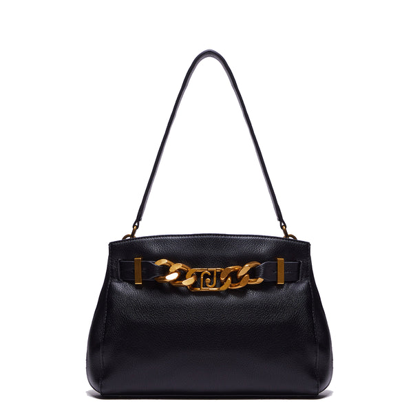 Liu Jo - Borsa a spalla con catena Black - AF3147E0027 - BLACK