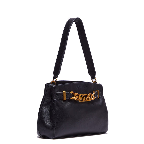 Liu Jo - Borsa a spalla con catena Black - AF3147E0027 - BLACK