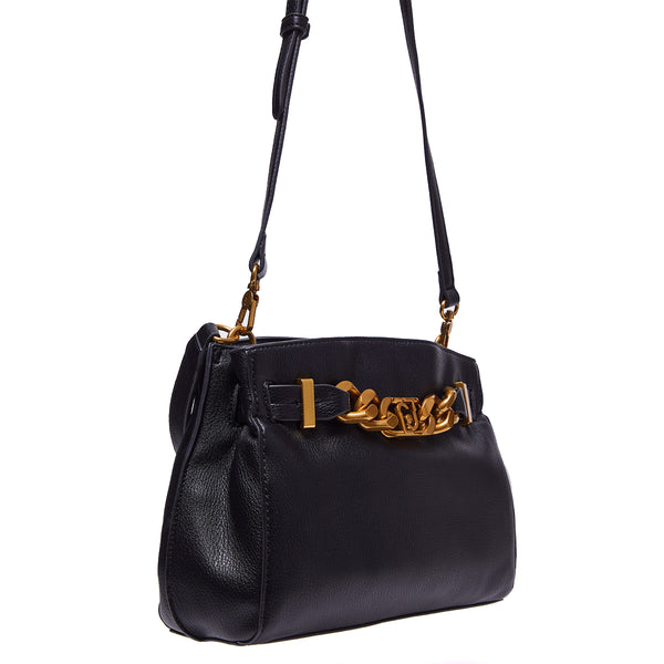 Liu Jo - Borsa a spalla con catena Black - AF3147E0027 - BLACK