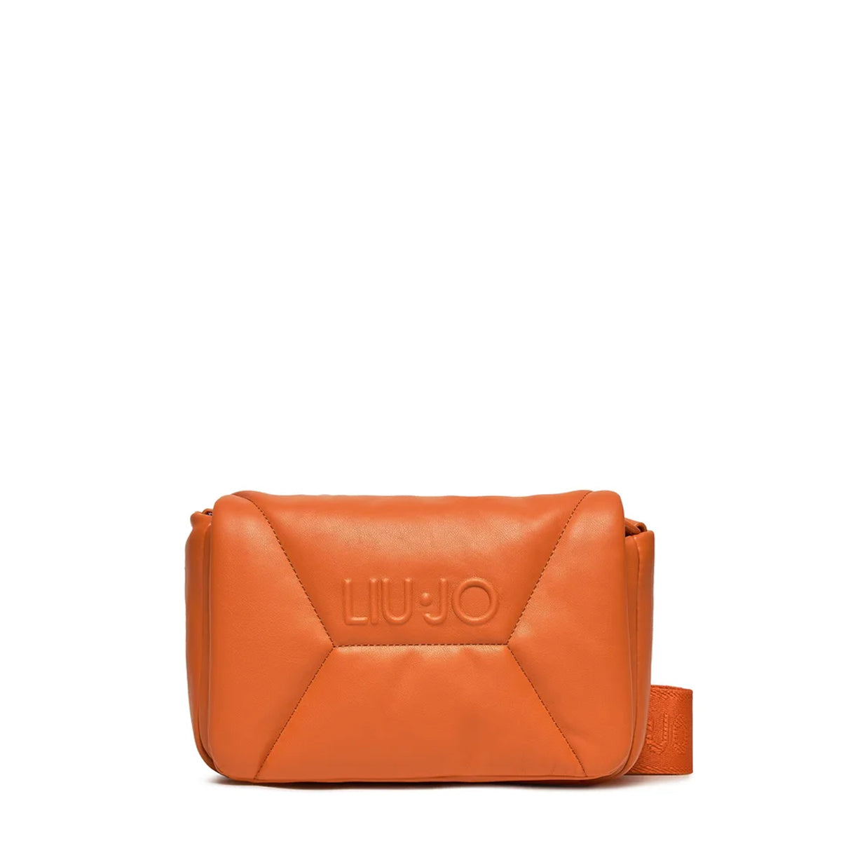 Liu Jo - Eco-friendly Crossbody Bag puff Dark Fiery - AF3308E0015 - DARK/FIERY