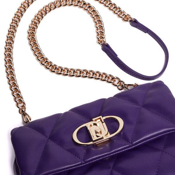 Liu jo - borsa a tracolla ecosostenibile ultra violet - af3356e0426 - ultra/violet | Italystation.com